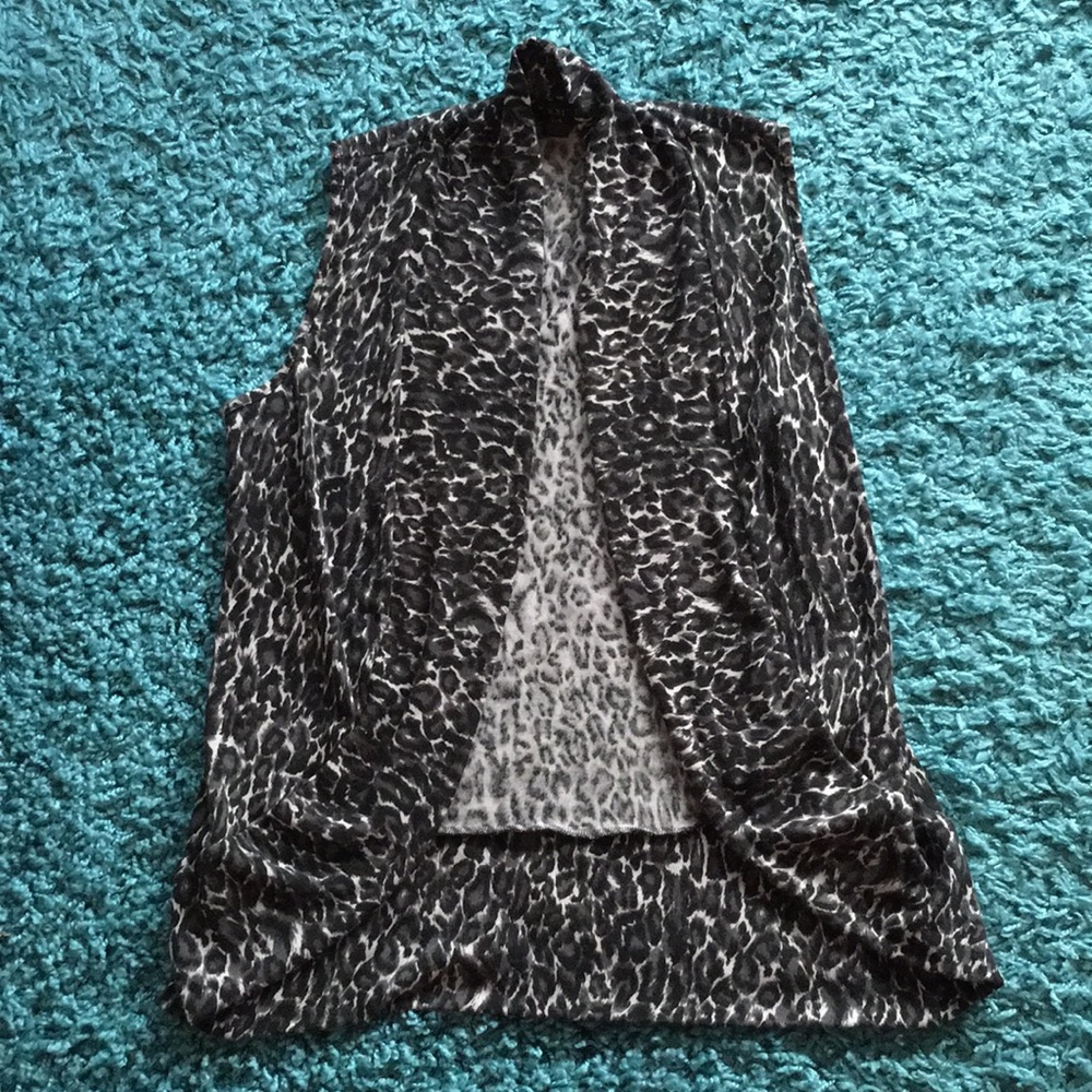 Leopard Print Cardigan
